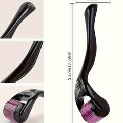 Derma Roller With 0.5 MM Titanium Microneedles  (Pack of 1 )