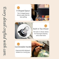 Insulation Pitcher - Vacuum Kettle Portable Hot Water/Teapot (800ml)