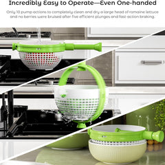 Spinning and Straining Colander