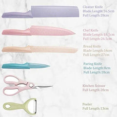 Colorful Kitchen Knife Set