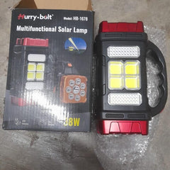 Multifunctional Solar Waterproof Flashlight with USB Charging