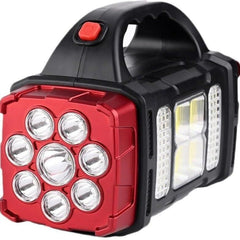 Multifunctional Solar Waterproof Flashlight with USB Charging